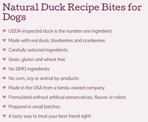Natural Duck Treats for Dogs
