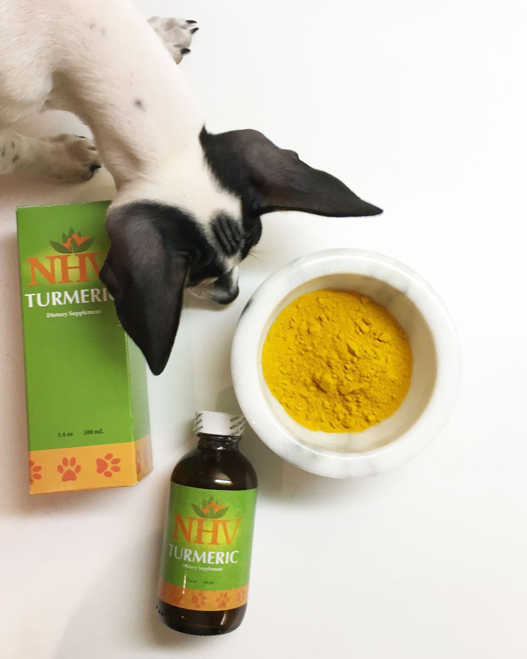 Shop NHV turmeric for dogs and cats