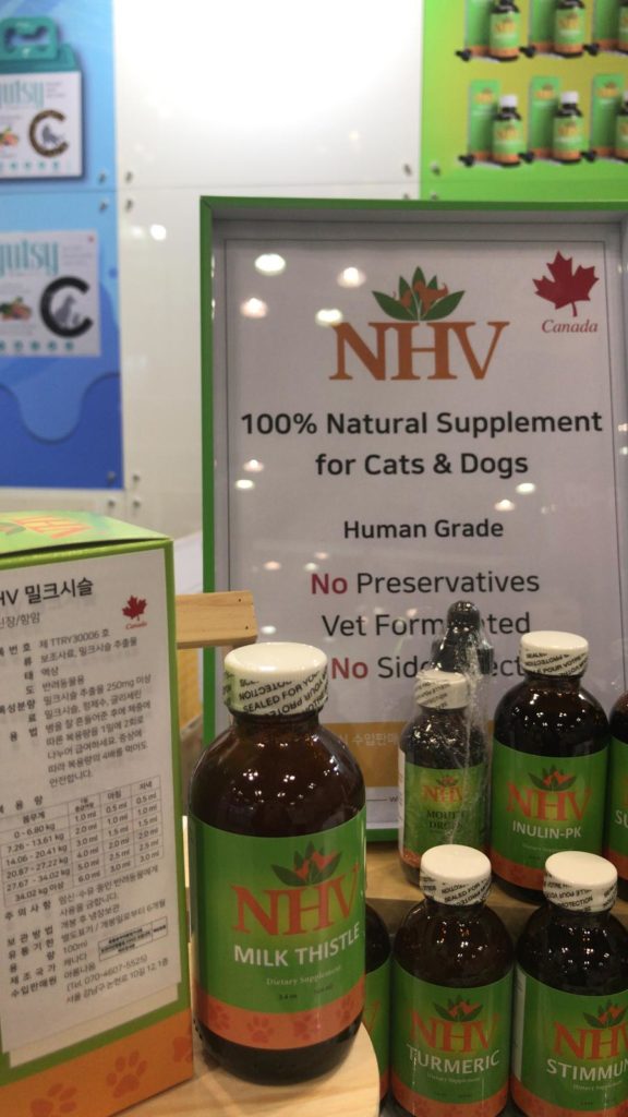 NHV natural supplements at Kpets fair