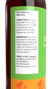 NHV Coco FurCare Spray Directions to use