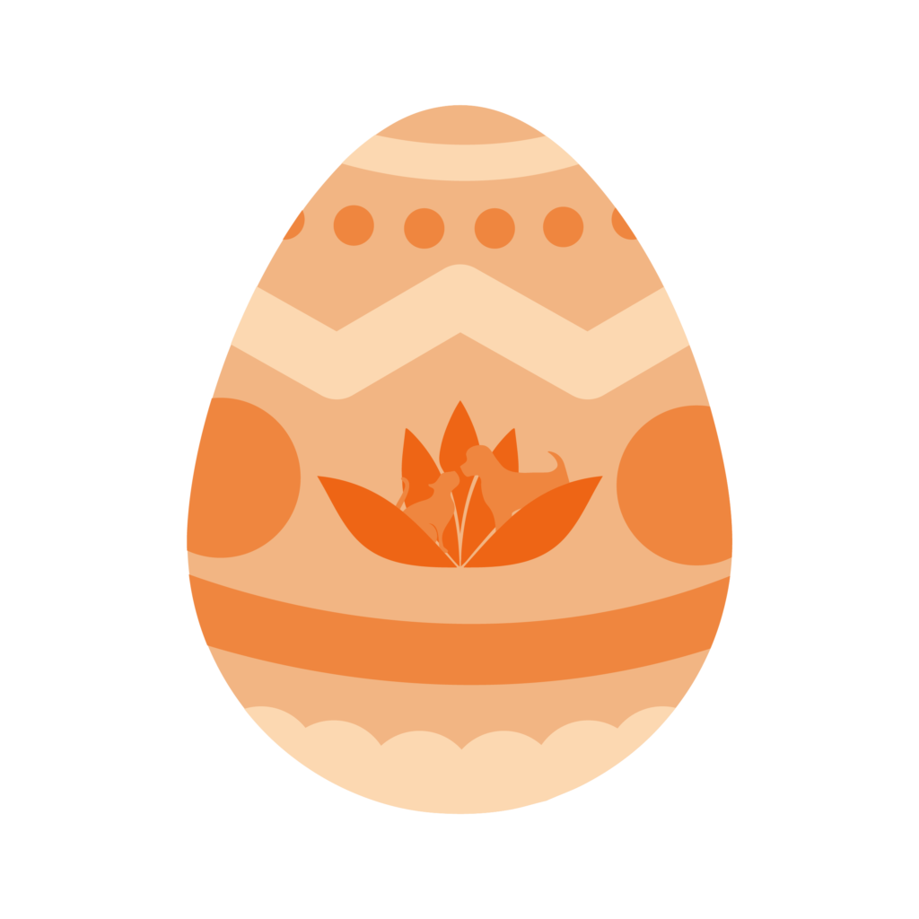 Find this orange egg to receive an NHV coupon code