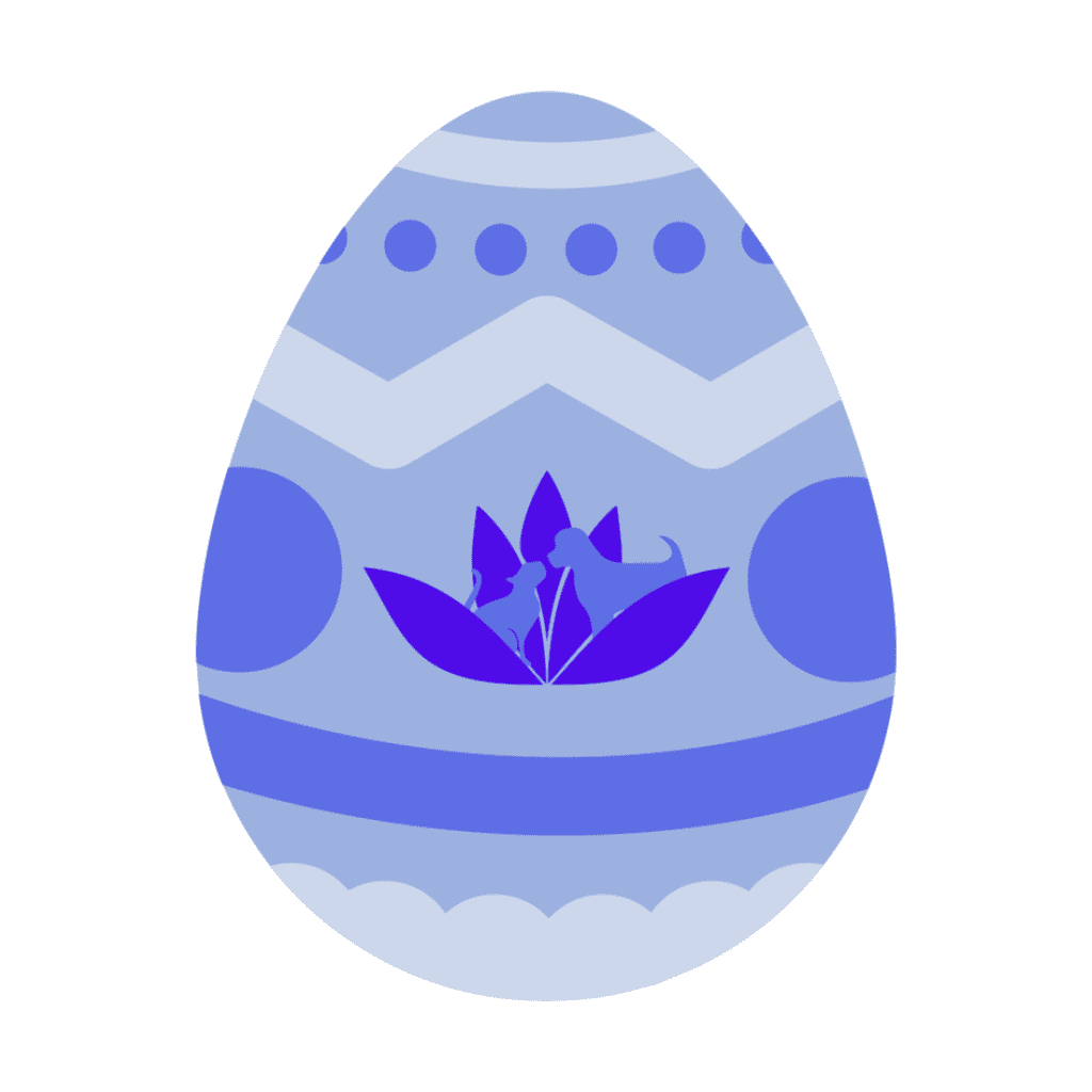 NHV’s Easter blue egg