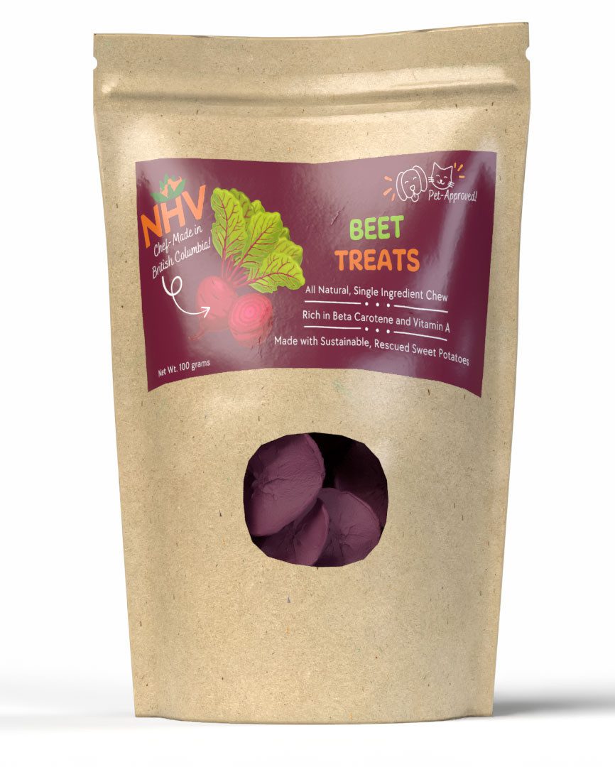 Dehydrated Beet Chips for Dogs