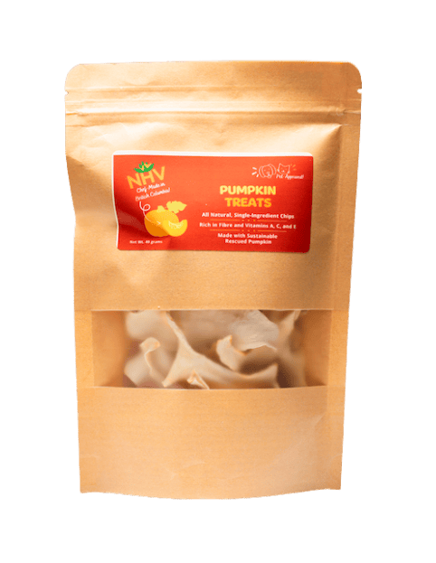 Dehydrated Pumpkin Treats for Dogs