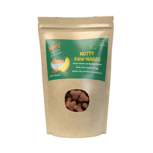 Nutty Paw-Nanas Peanut Butter Cookies for Dogs